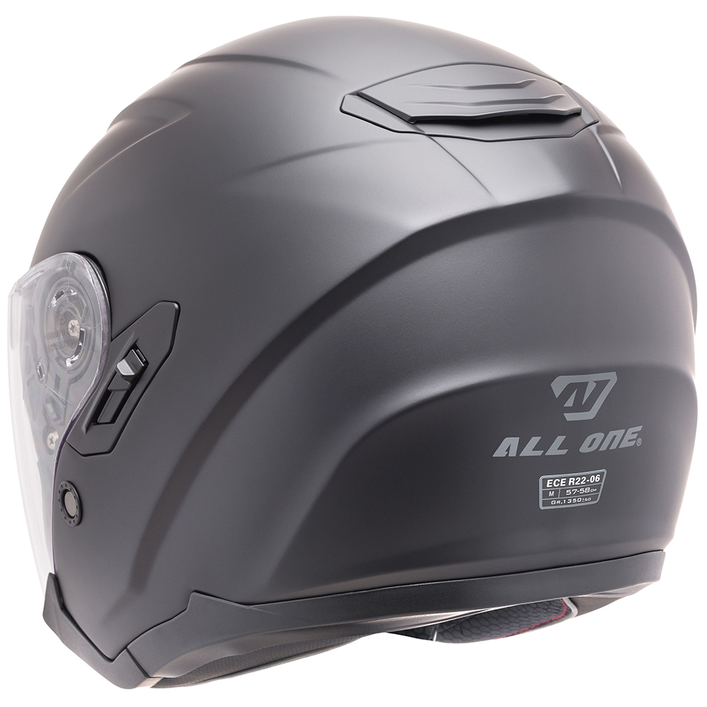 All One - Casque Ares Noir Mat