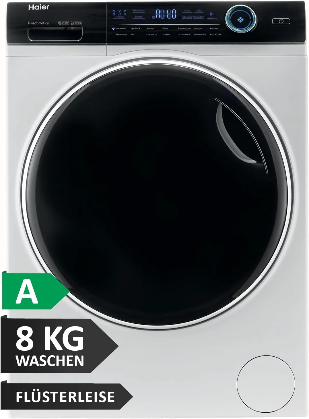 Haier I-PRO Series 7 HW80-B14979 I Frontlader-Waschmaschine 8 kg I [Energieklasse A]