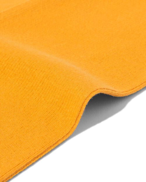 2 leggings évolutifs bébé côtelés jaune