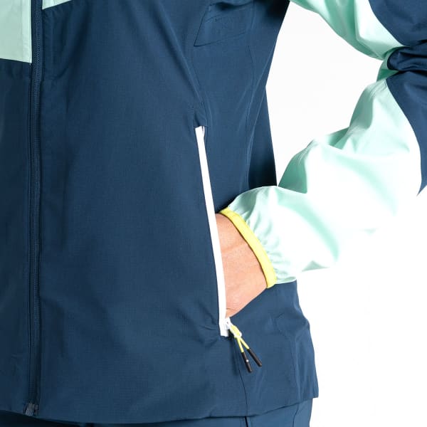 Softshell randonnée DARE 2B W TORREK LITE JACKET MINT GREEN/MOONLIGHT DENIM