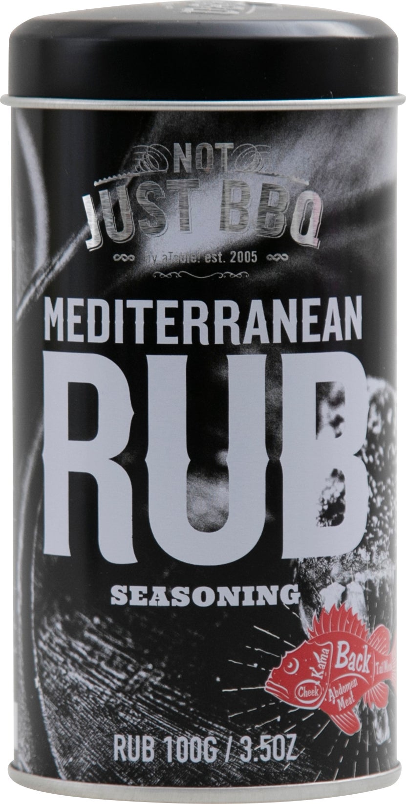 Not Just BBQ rub Mediterranean 100 gr