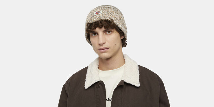 Dickies LEWISTOWN BEANIE WHITECAP GRAY Whitecap gray