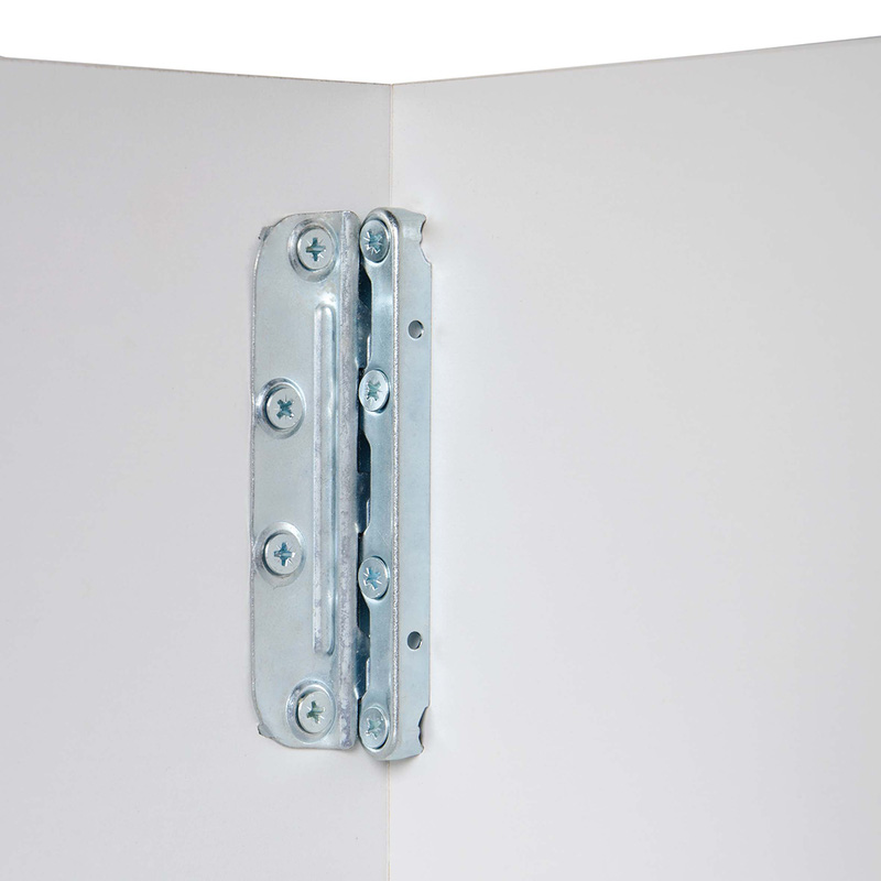 Bedbeslag garnituur 130mm 4 stuks