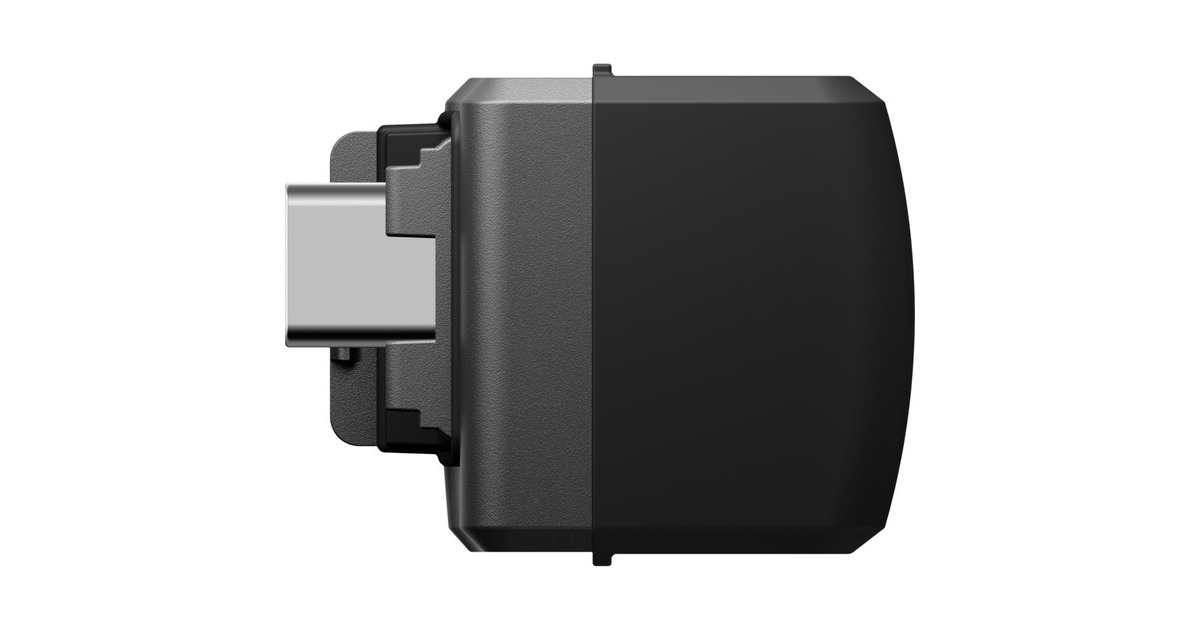 Insta360Quick Reader voor Insta360 Ace Serie kaartlezer  (Zwart, USB-C, Lightning)