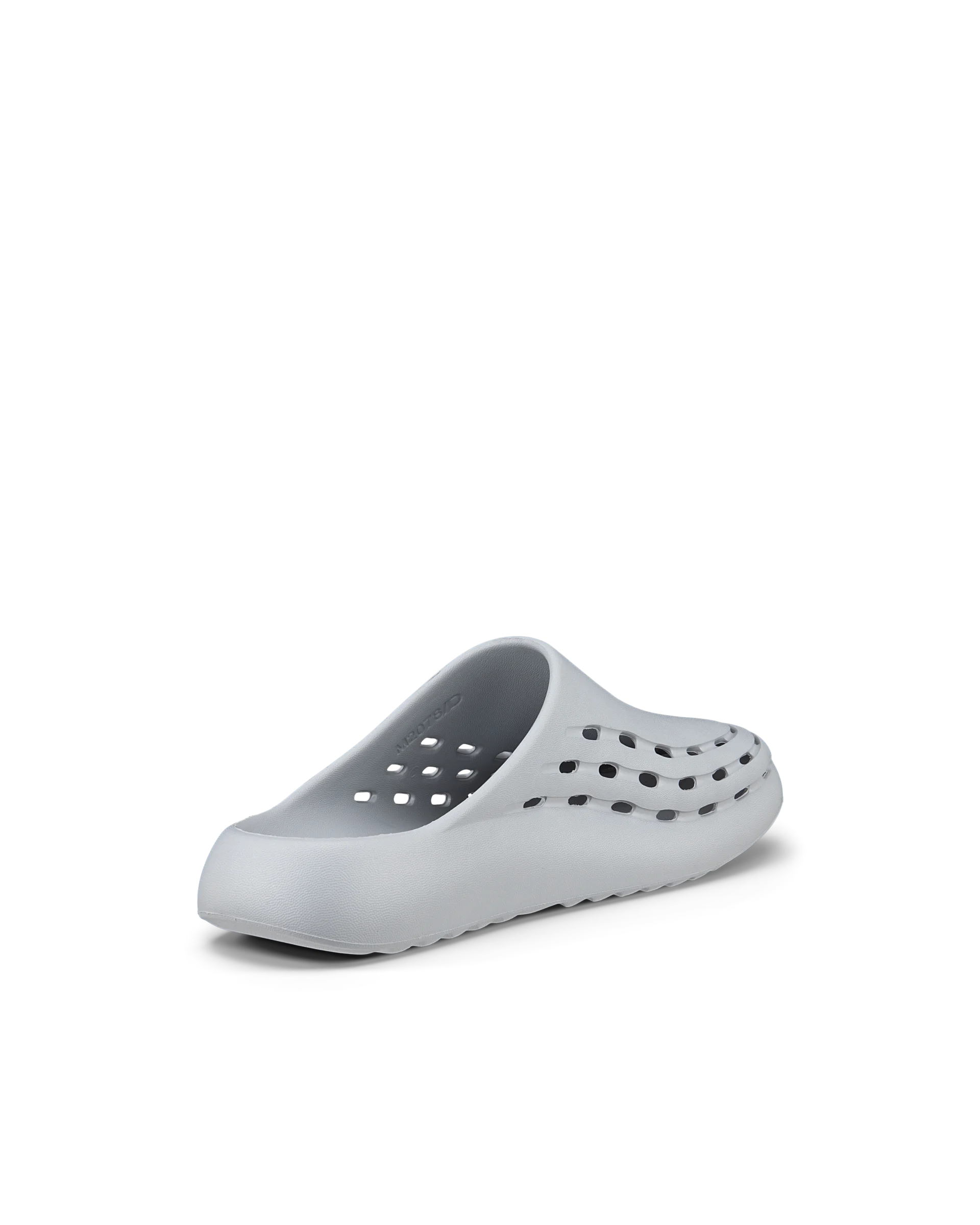 ECCO COZMO SLIDE Unisex Pantolette Grau