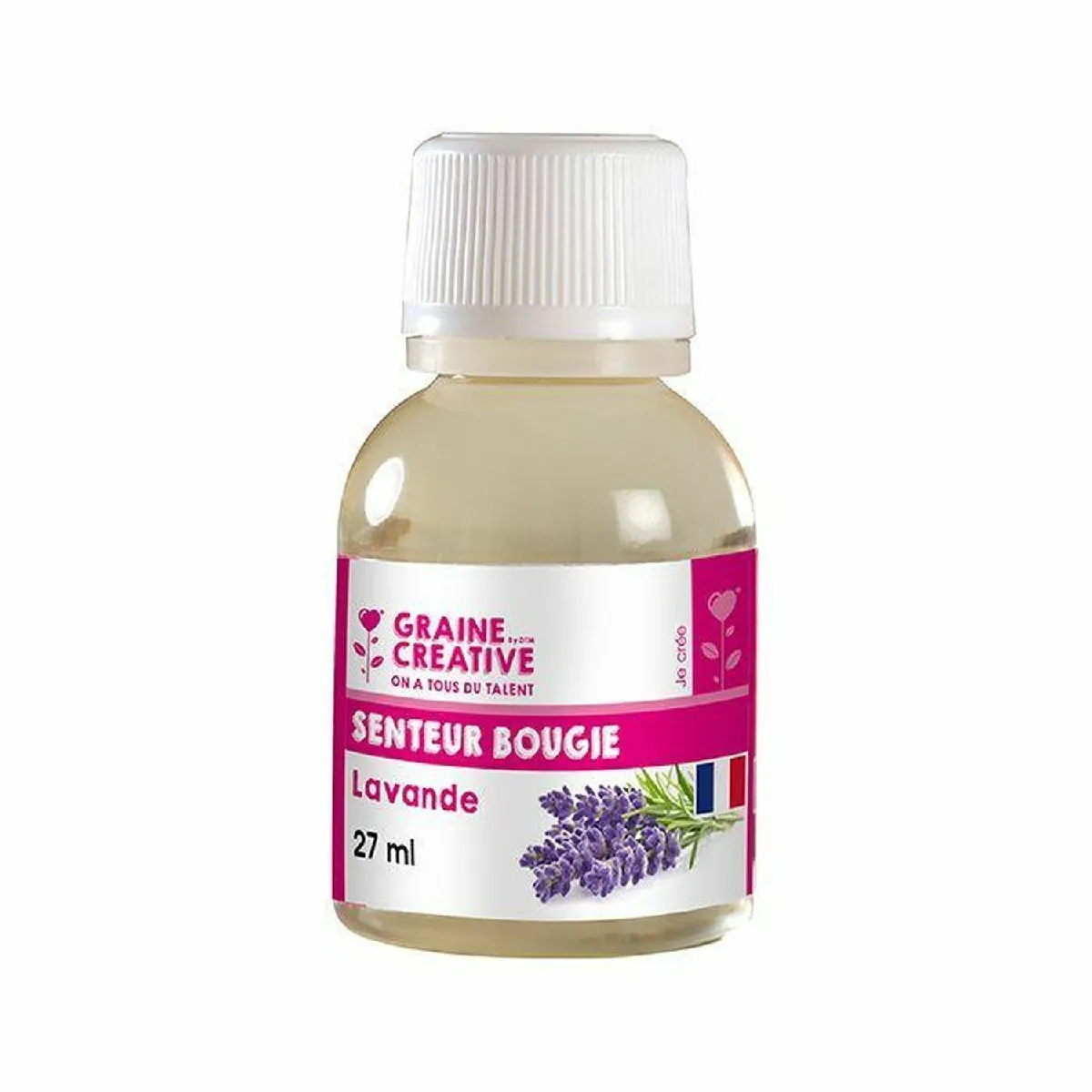 Graines Créatives Parfum Bougie Lavande 54 ml