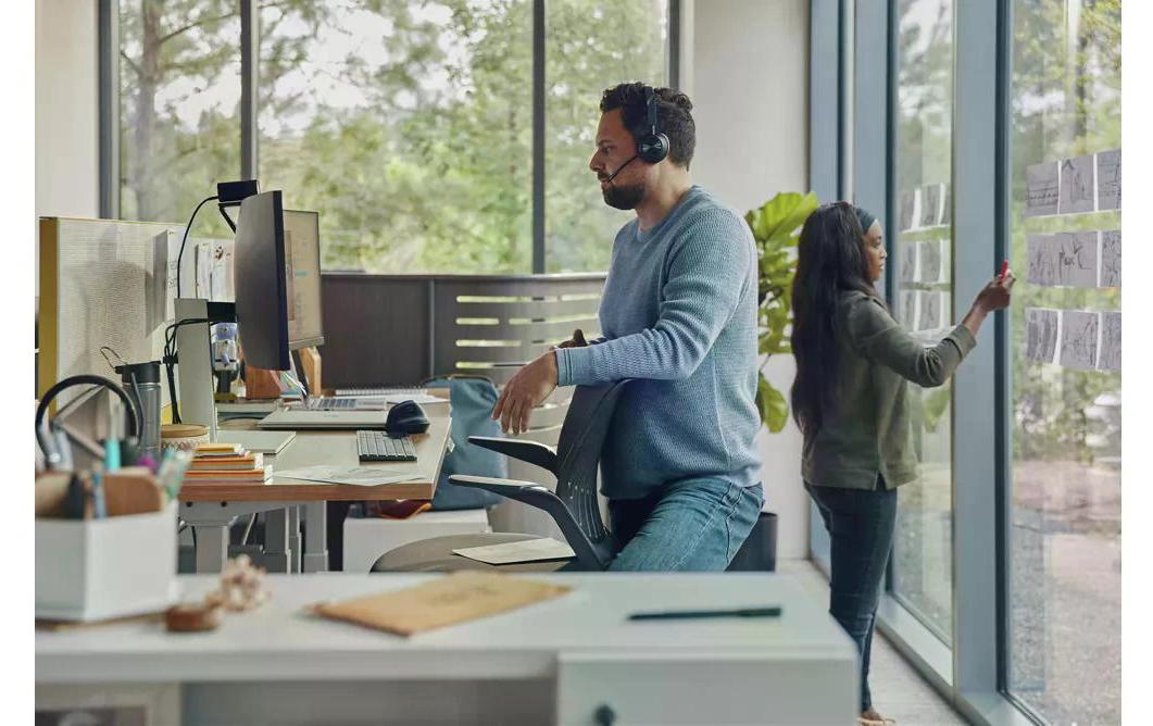 Headset Poly Savi 7420 Office MS Duo<br>Schnurloses DECT-Headset-System