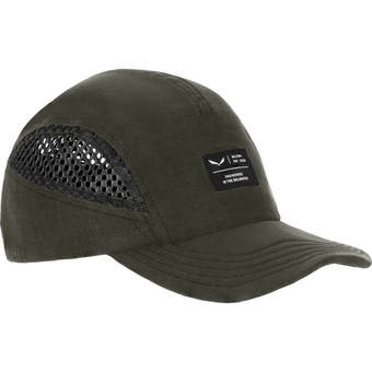 Salewa Hemp Flex 5 Panel Cap Dark Olive