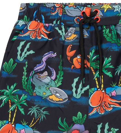 Stella McCartney Kids Bådeshorts - Sort m. Print