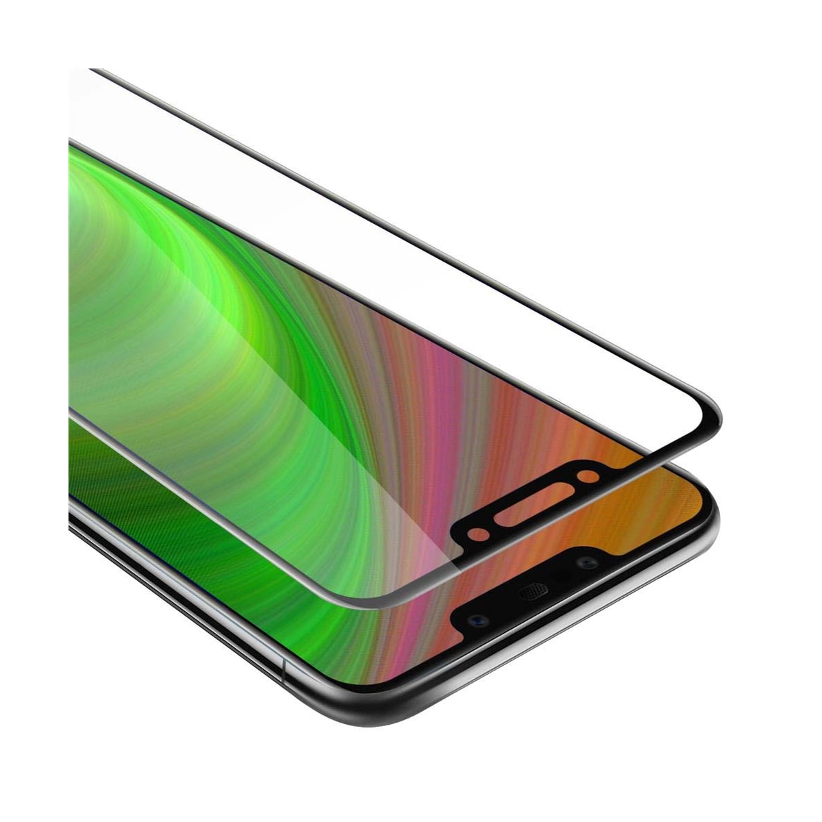 Huawei MATE 20 LITE Skjermbeskytter Skärmskydd (svart)