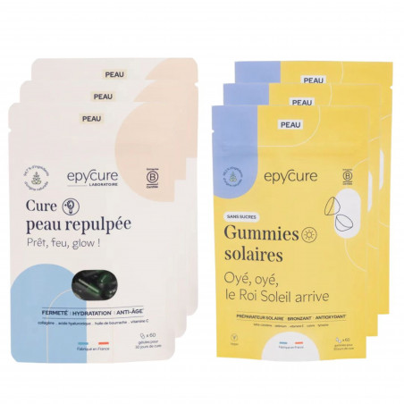 Epycure Laboratoire Pack Beauté solaire 3 mois