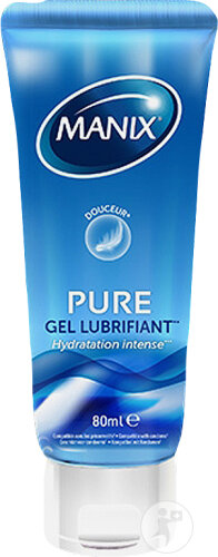 Manix Pure Gel Lubrifiant Intime Tube 80ml