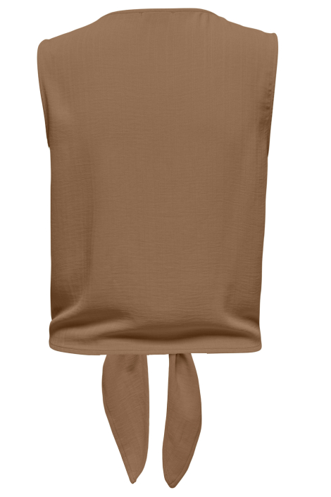 Jacqueline de Yong bruine dames blouse
