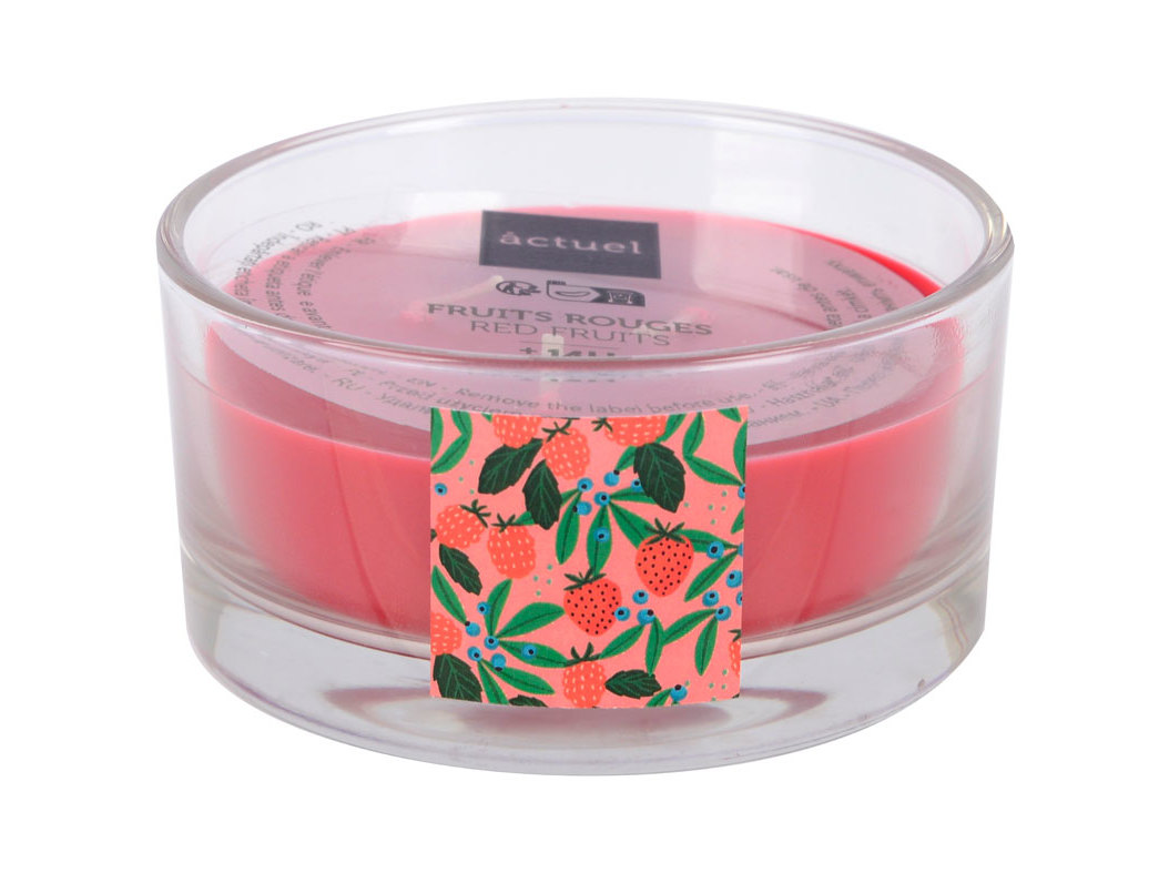 VELA AROMÁTICA ACTUEL FRUTOS VERMELHOS