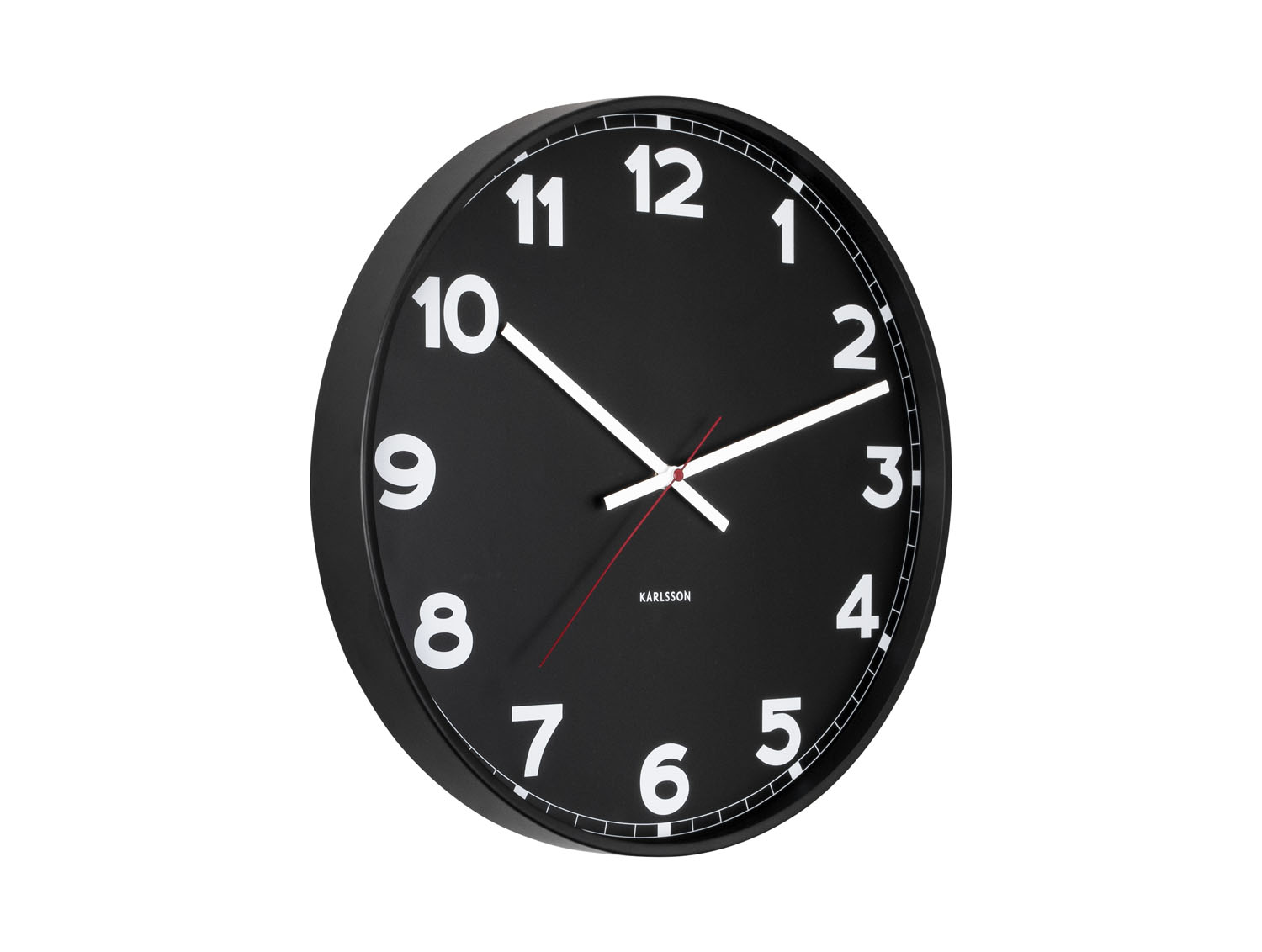 Wall clock New Classic medium black