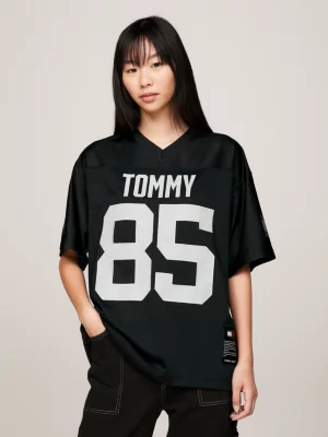 Camiseta Tommy Remastered Dual Gender Mesh Jersey Oversized