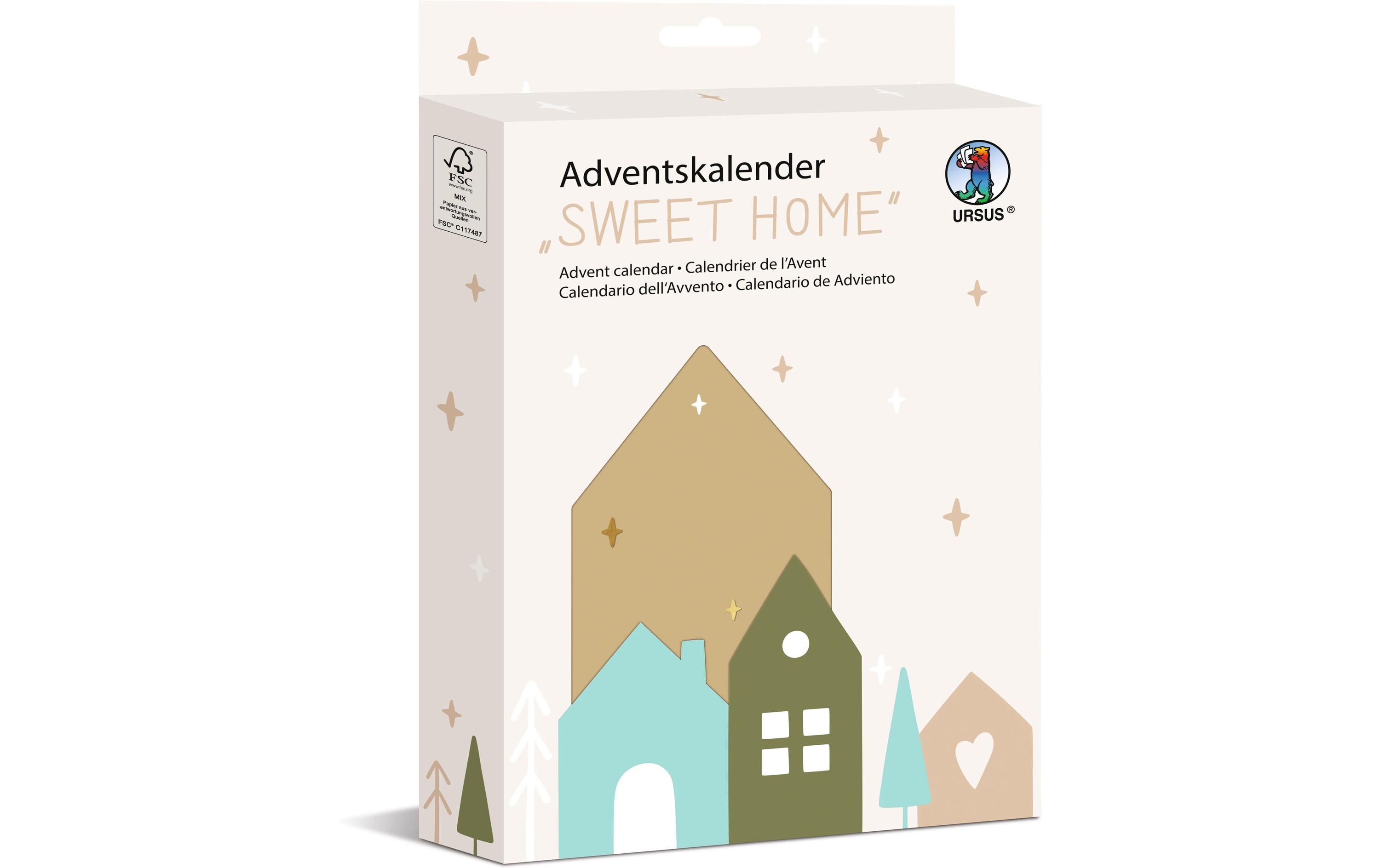 Adventskalender Sweet HomeBastelset Adventskalender
