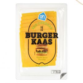 Albert Heijn Rode cheddar burgerkaas plakken