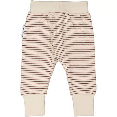 Geggamoja Babybukser, Burgundy Stripe