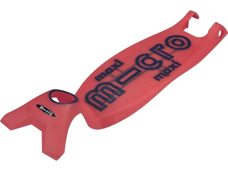 Micro Mobility Kickboard Maxi Micro Deluxe Glow LED Rot Scooter für Kinder