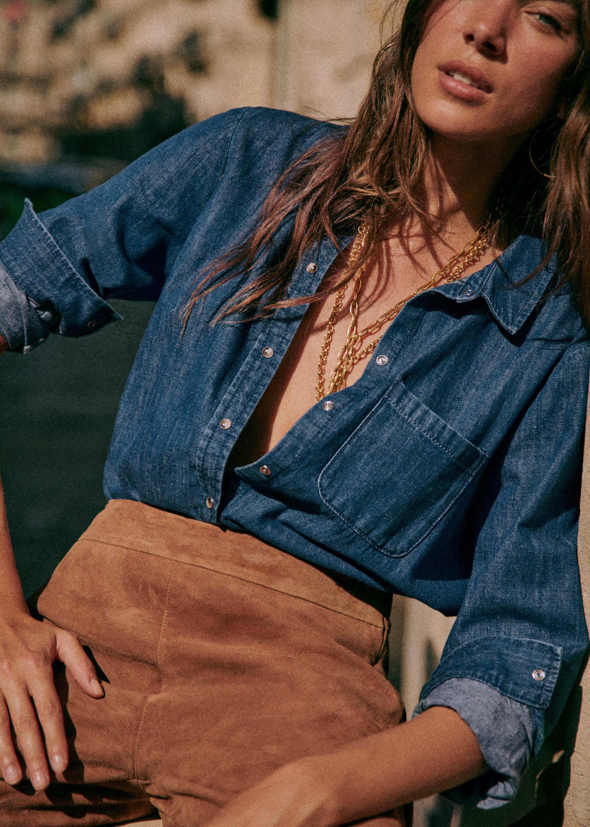 Chemise Tomboy - Denim - E-SHOP/CHEMISES & BLOUSES 5905261