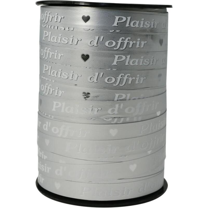 Bolduc bob plaisir doffrir 225mx10mm Agt - Argent