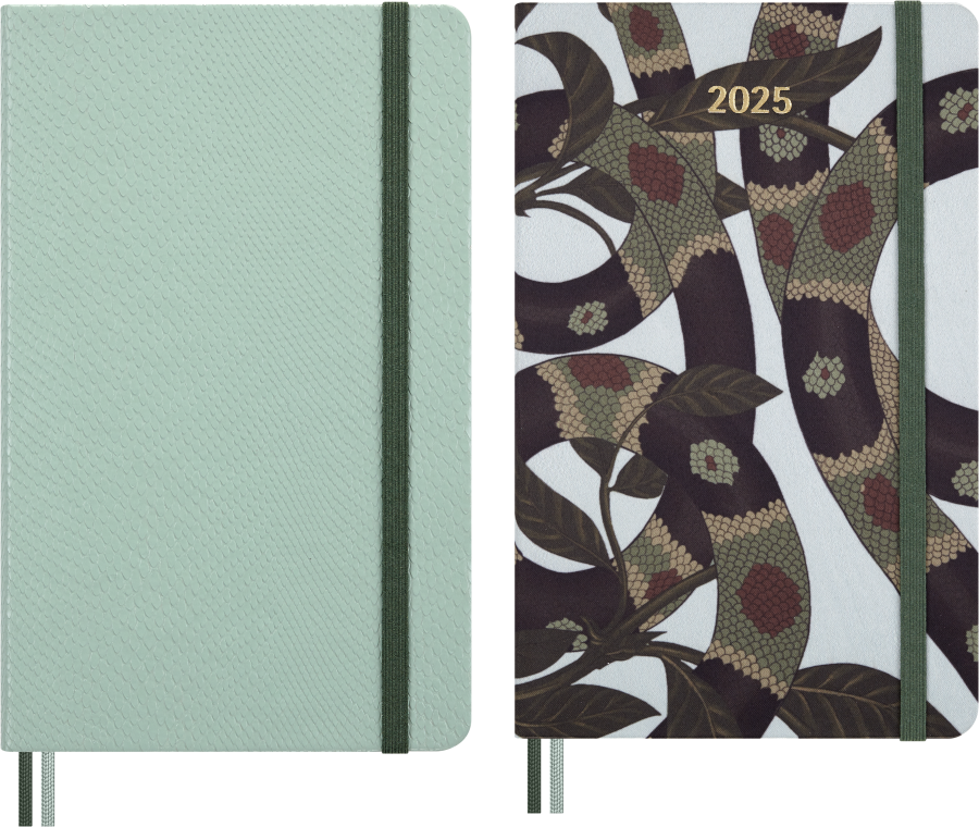 Year of the Snake Gift Set Notebook and 12-Month Planner with Gift Box