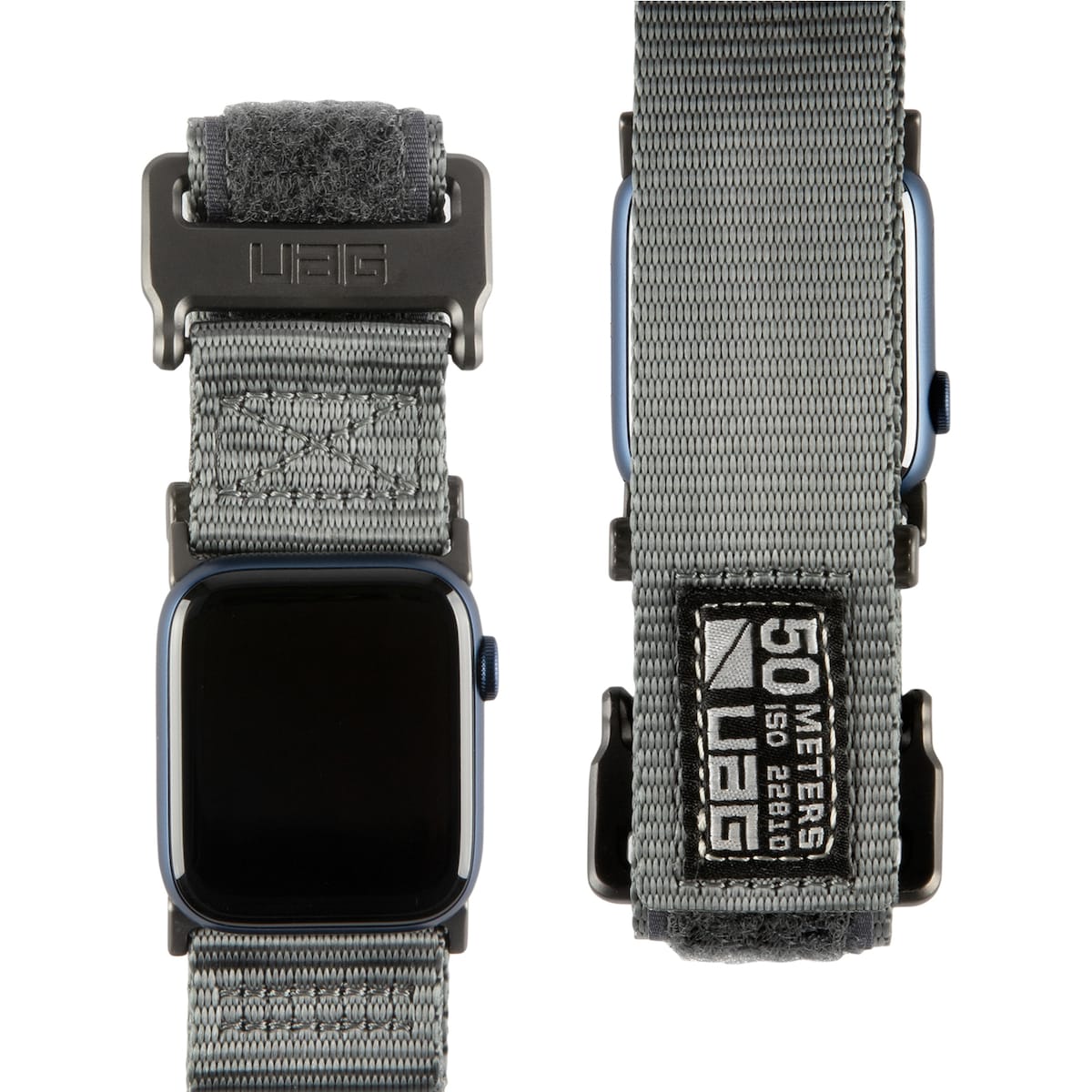 Urban Armor Gear 42-45 mm Apple Watch Active Strap reim (grå)