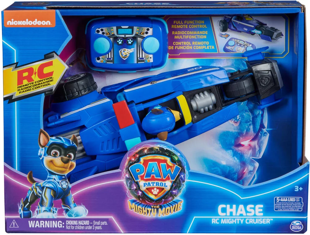 PAT'PATROUILLE - VEHICULE RADIOCOMMANDE CHASE LA SUPER PATROUILLE LE FILM