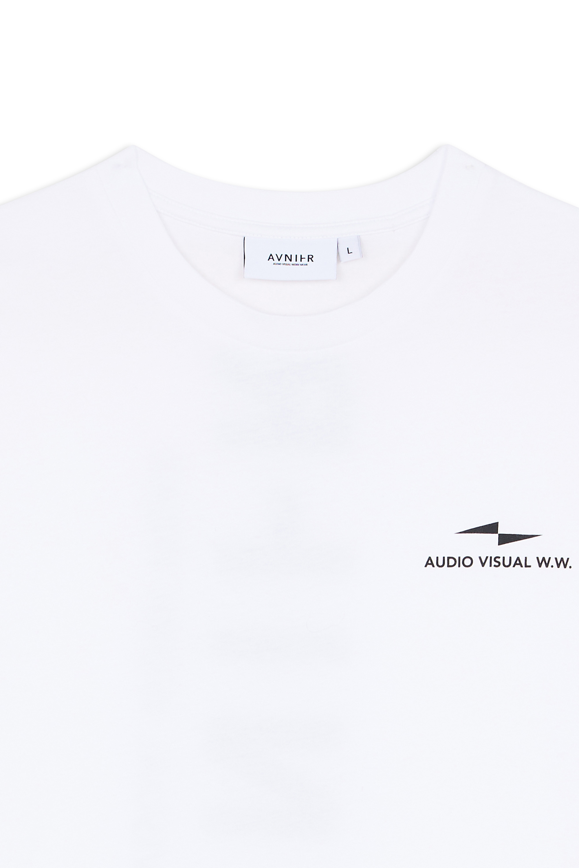 AVNIER T-shirt T-Shirt Source White Vertical V3 Blanc