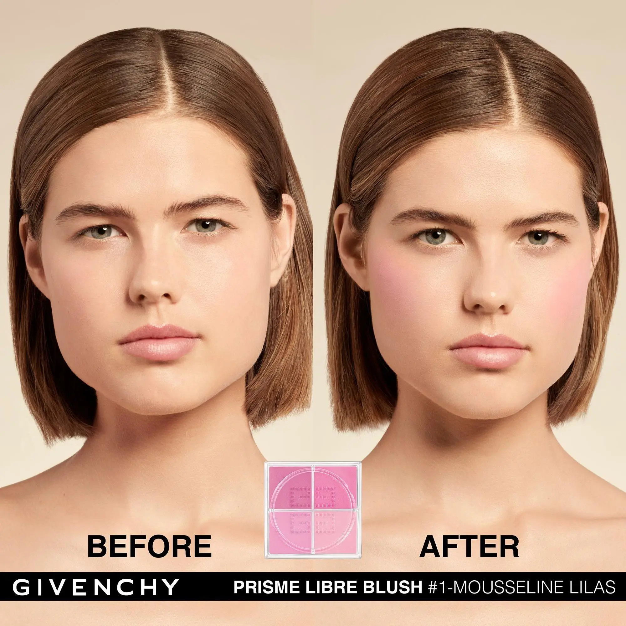 Givenchy - PRISME LIBRE BLUSH Le premier Blush Poudre Libre 4 couleurs- Blush / Poudre Bronzante