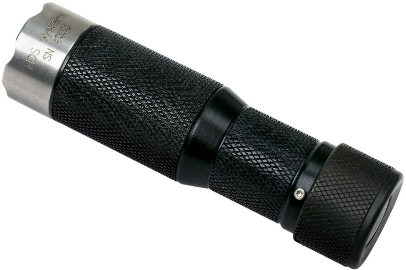 HDS Systems EDC Custom Rotary zaklamp, 300 lumen