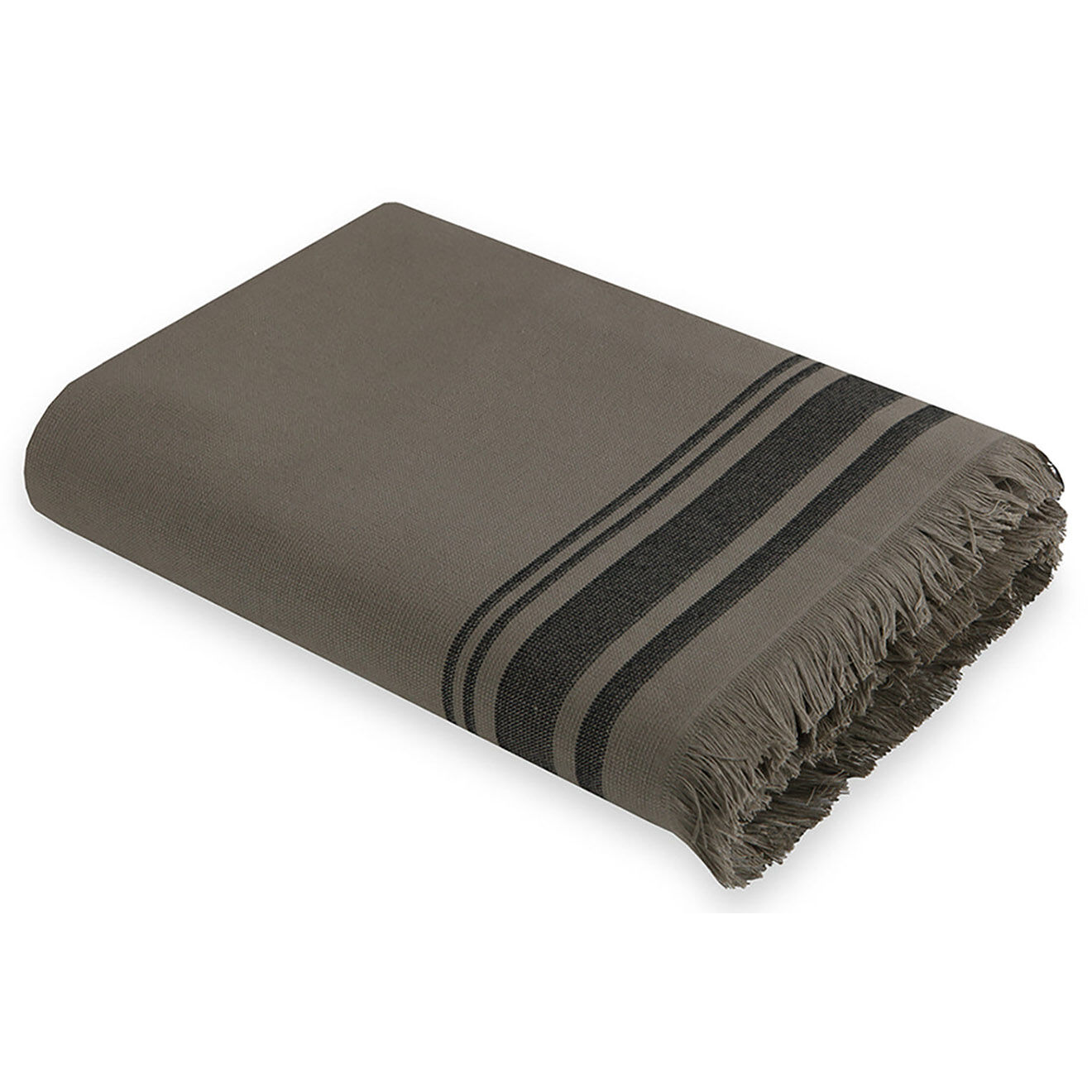 Febronie Fouta éponge Faro vert  - 100x180 cm