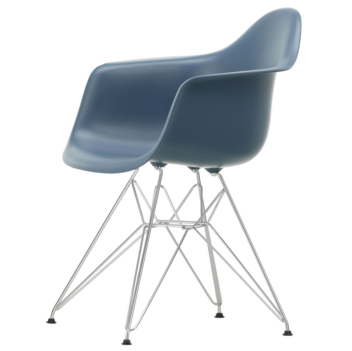 Eetkamerstoel DAR RE chroom Sea Blue