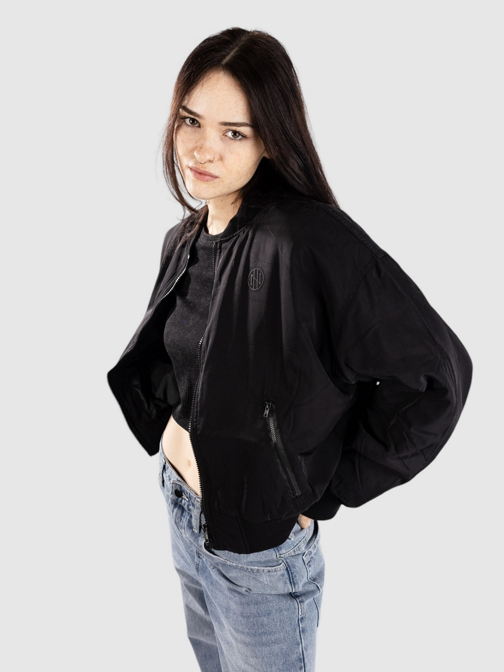 Ninth Hall Orion Bomber Jacket black