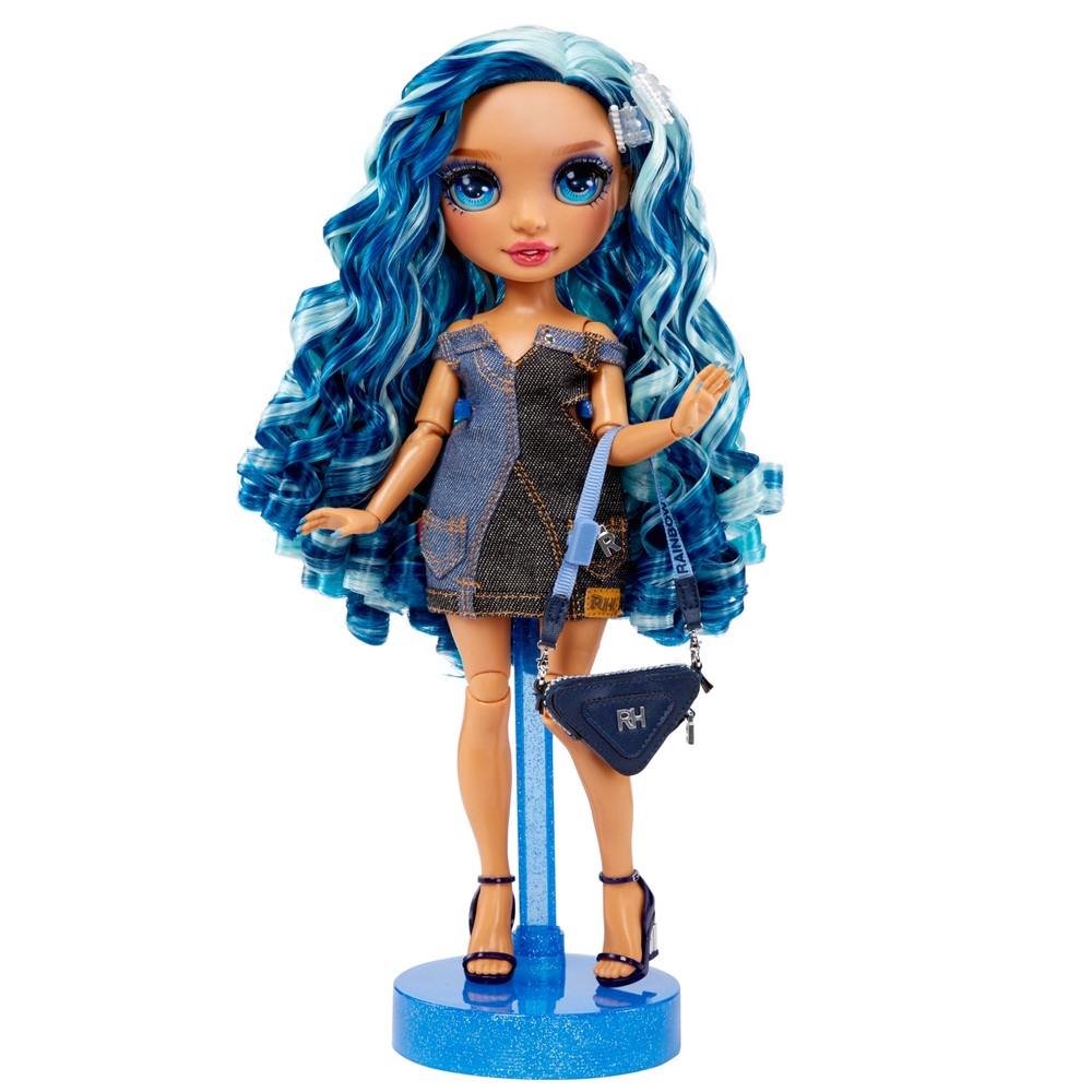 Rainbow High Fantastic Skyler Bradshaw Blue Doll Fashion Playset