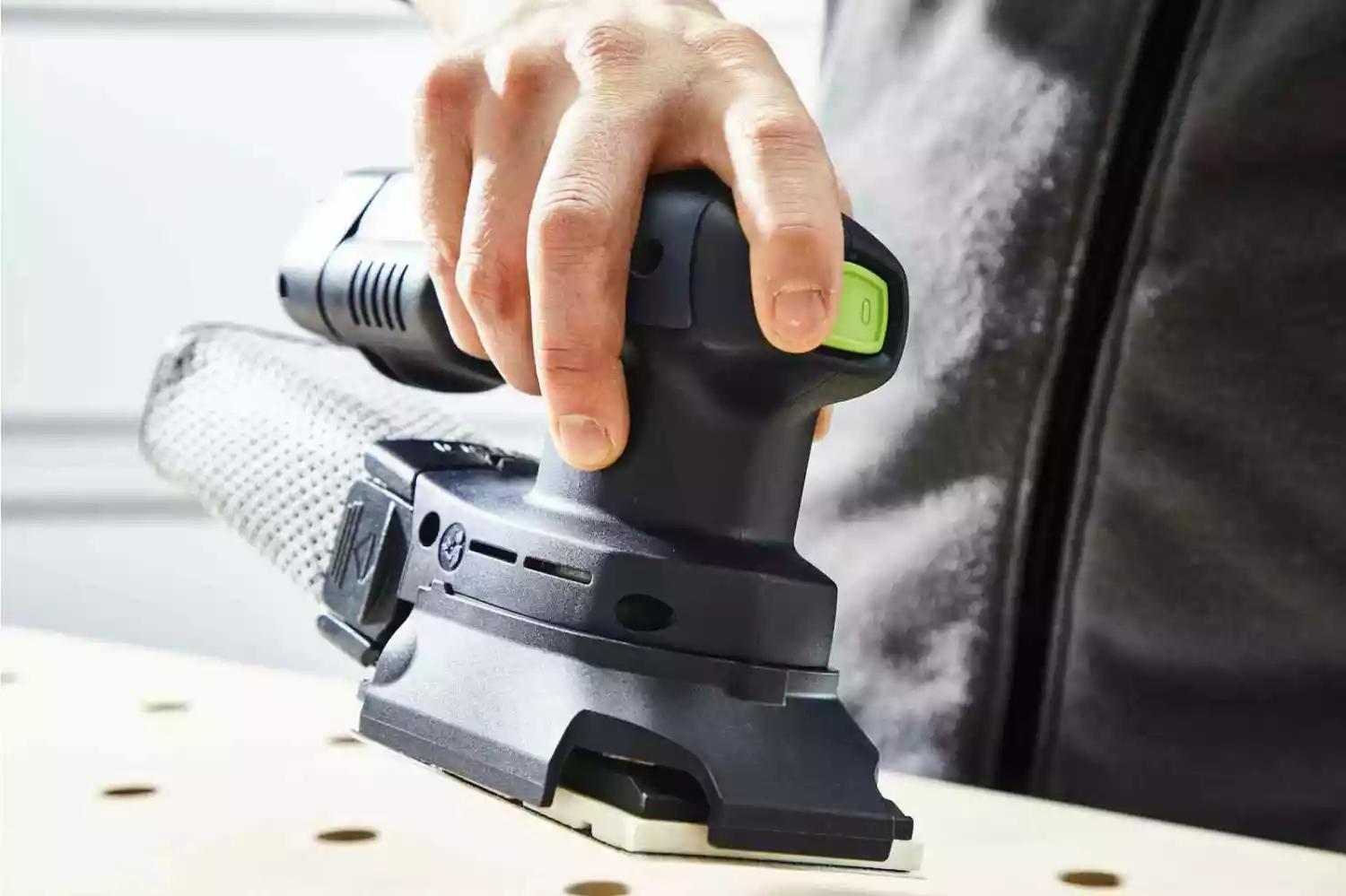 Festool RTSC 400 3,0 I-Plus 18V Li-Ion accu vlakschuurmachine set (2x 3,0Ah) in systainer - 80 x 130 mm
