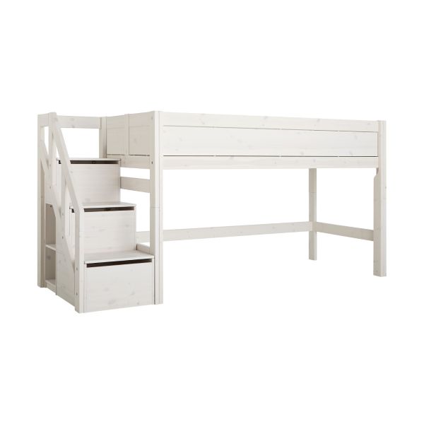 LIFETIME Kidsrooms Halfhoogslaper met Whitewash
