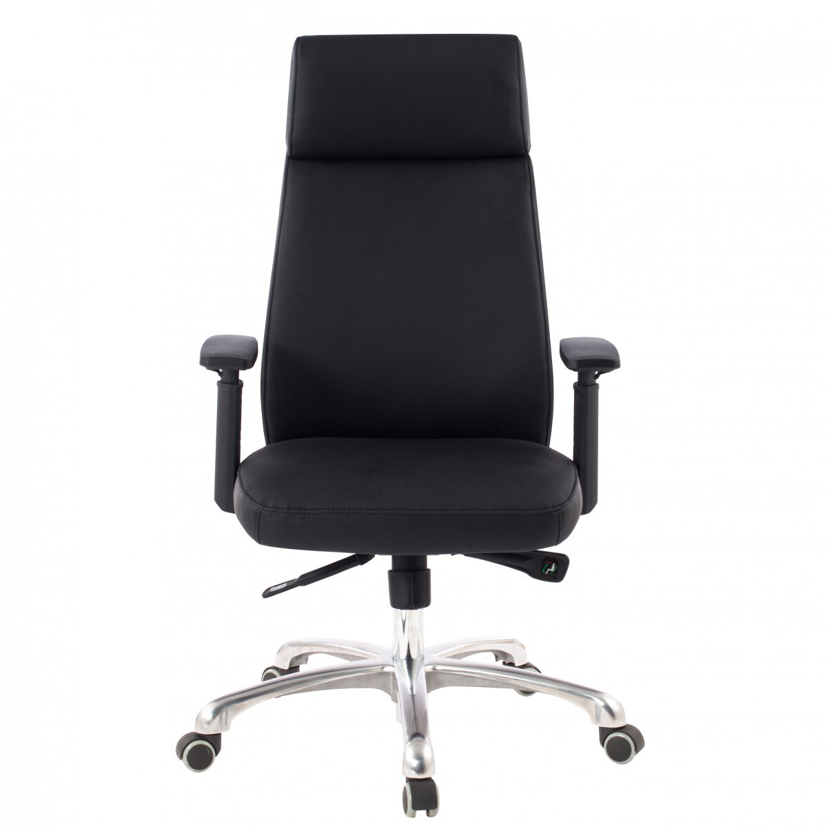 Bürostuhl Chefsessel PORTO Leder Schwarz Schreibtischstuhl Drehstuhl ergonomisch