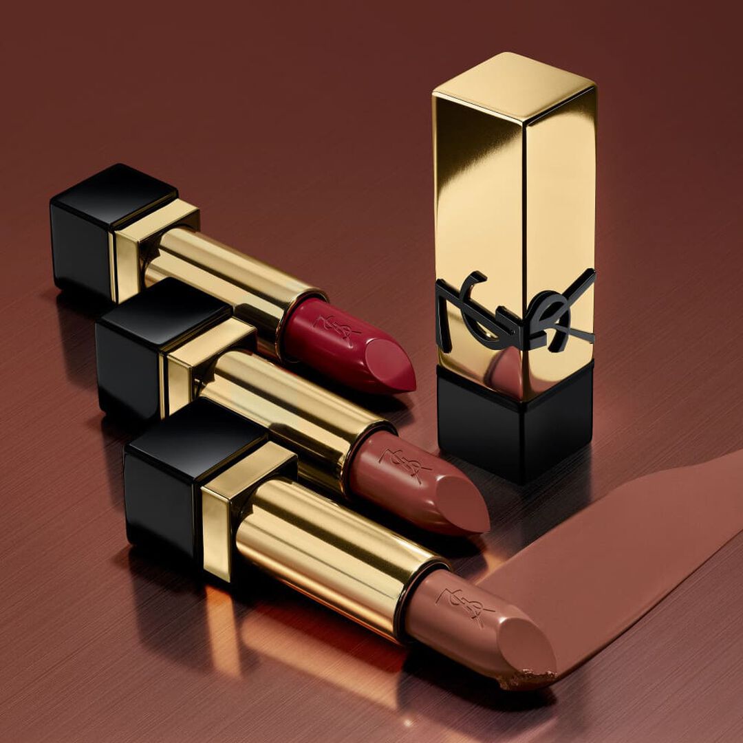 Yves Saint Laurent Rouge Pur Couture Batom Acabamento Acetinado