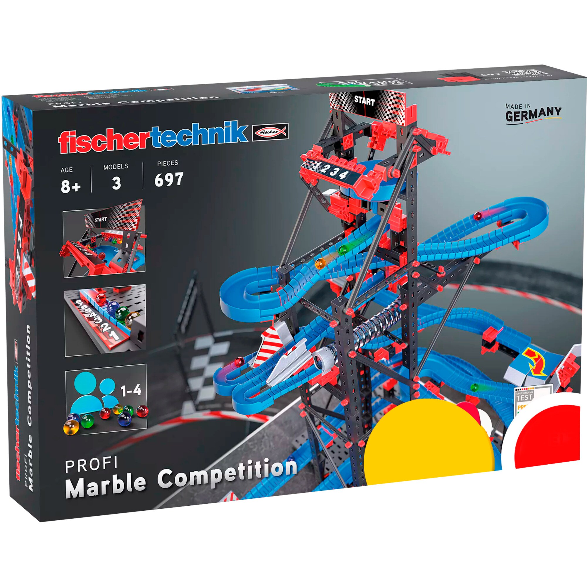 fischertechnik Kugelbahn Marble Competition