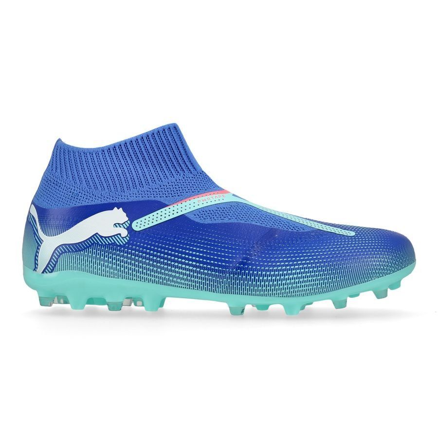 PUMA Future 7 Match   Laceless MG Formula - Bleu/Blanc/Bleu