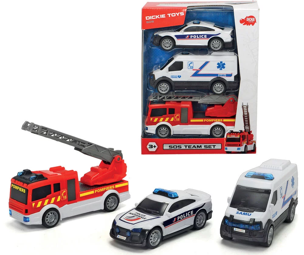 DICKIE SOS TEAM SET 3 PIECES