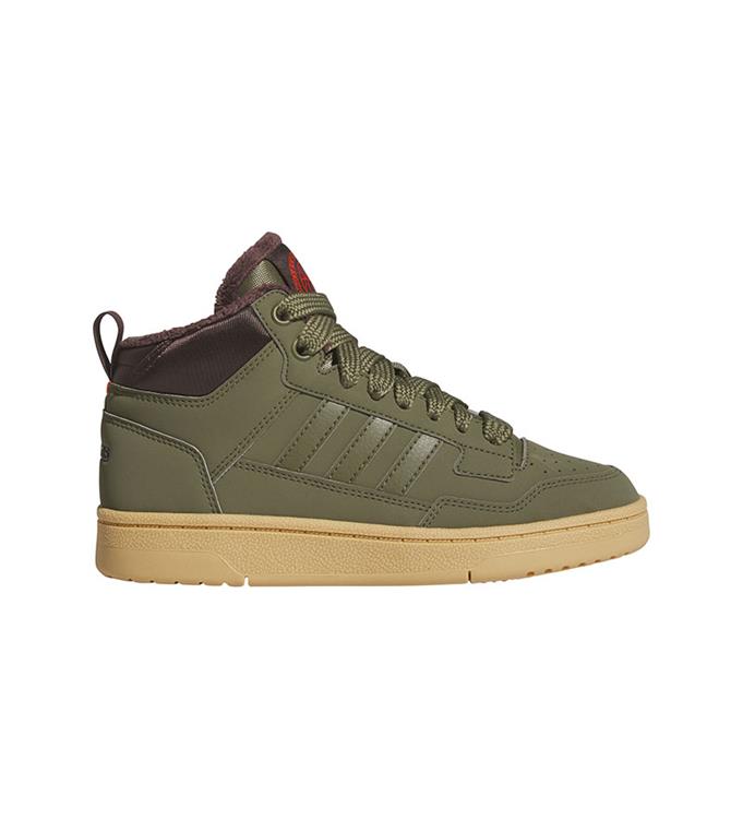 adidas Rapid Court Mid Winterized JR2813 OLISTR-SHABRN-GUM3