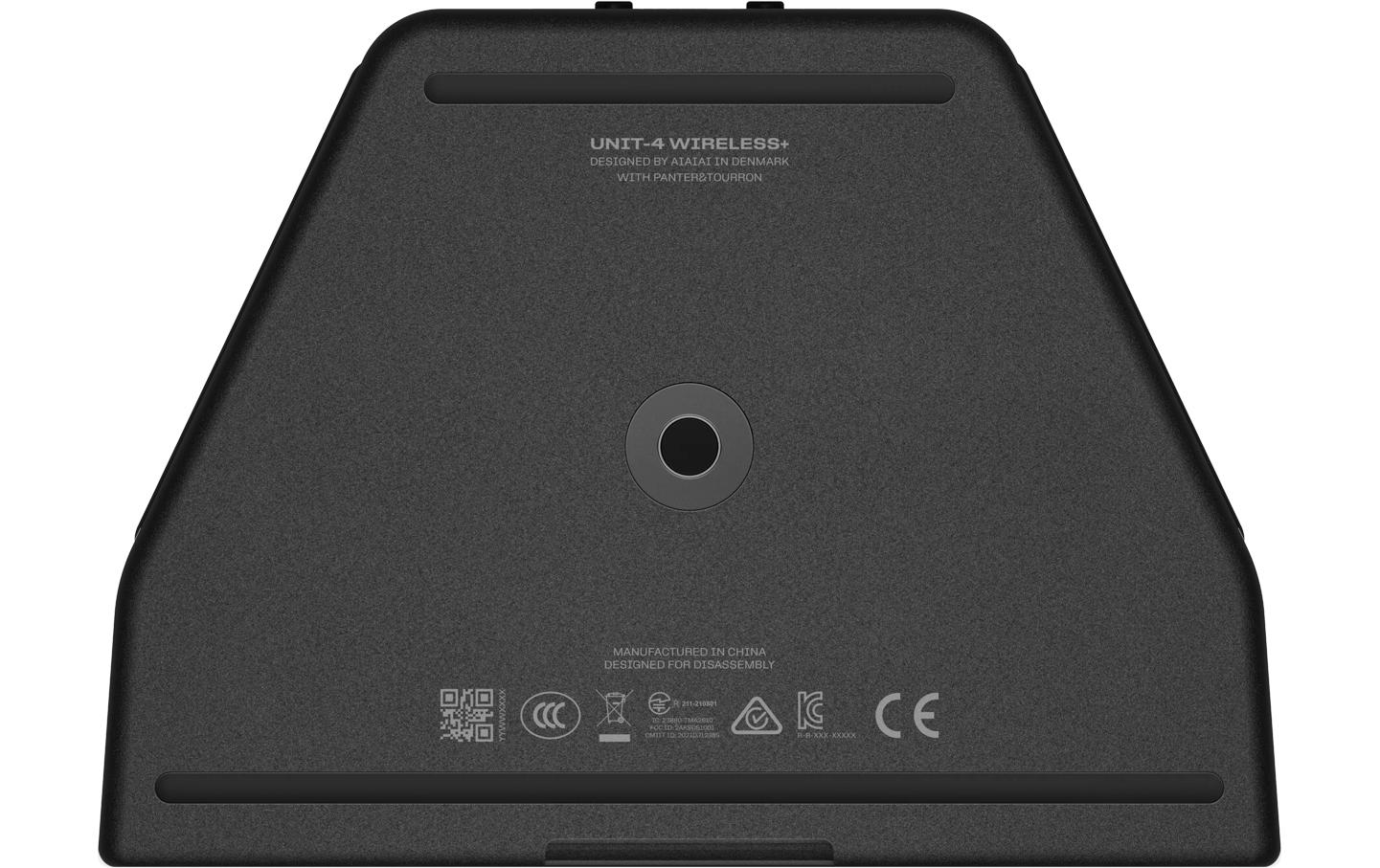 Studiomonitore UNIT-4 Wireless+ Schwarz<br>Tragbarer drahtloser Studiomonitore mit extrem niedriger Latenz