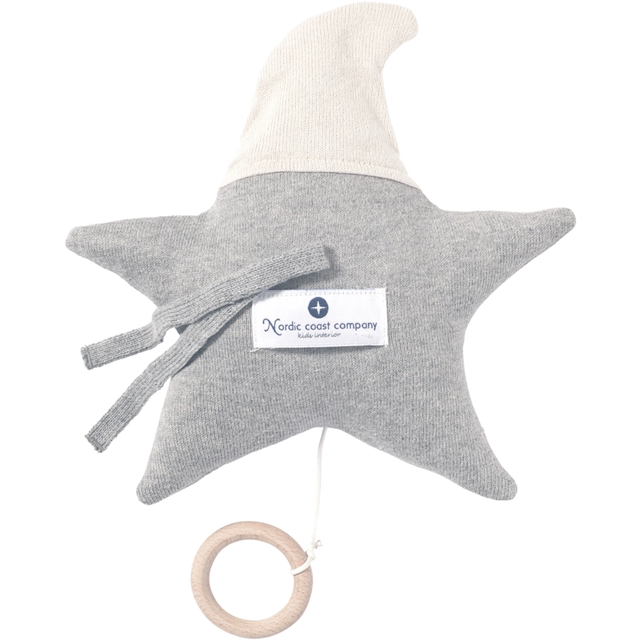 Nordic Coast Company Spieluhr Stern Natur-Grau