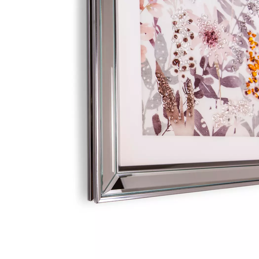 Wandbild 56,7 x 56,7 cm Blumen II