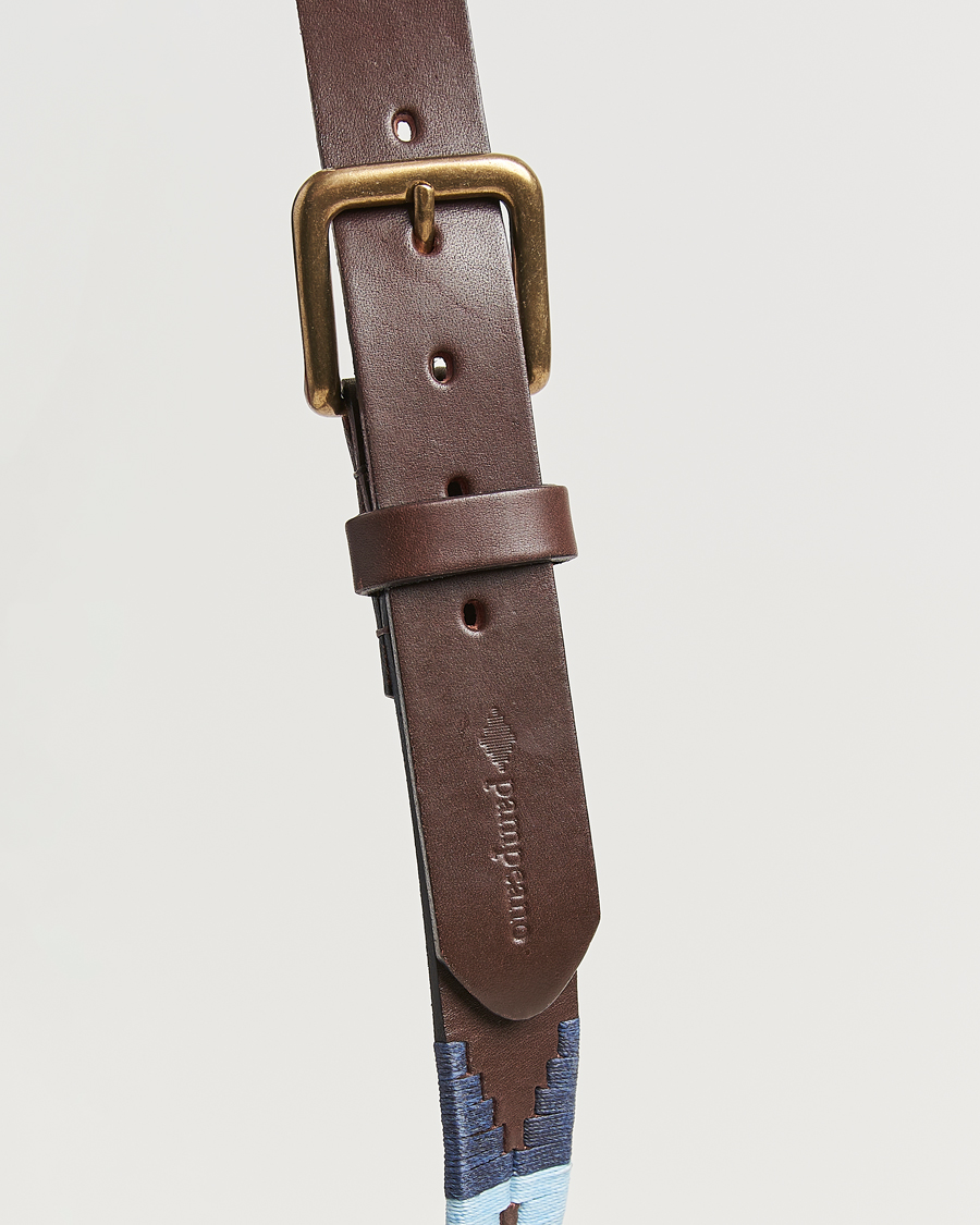 Pampeano Multi Hand Stitched Classic Leather Belt 3,5cm