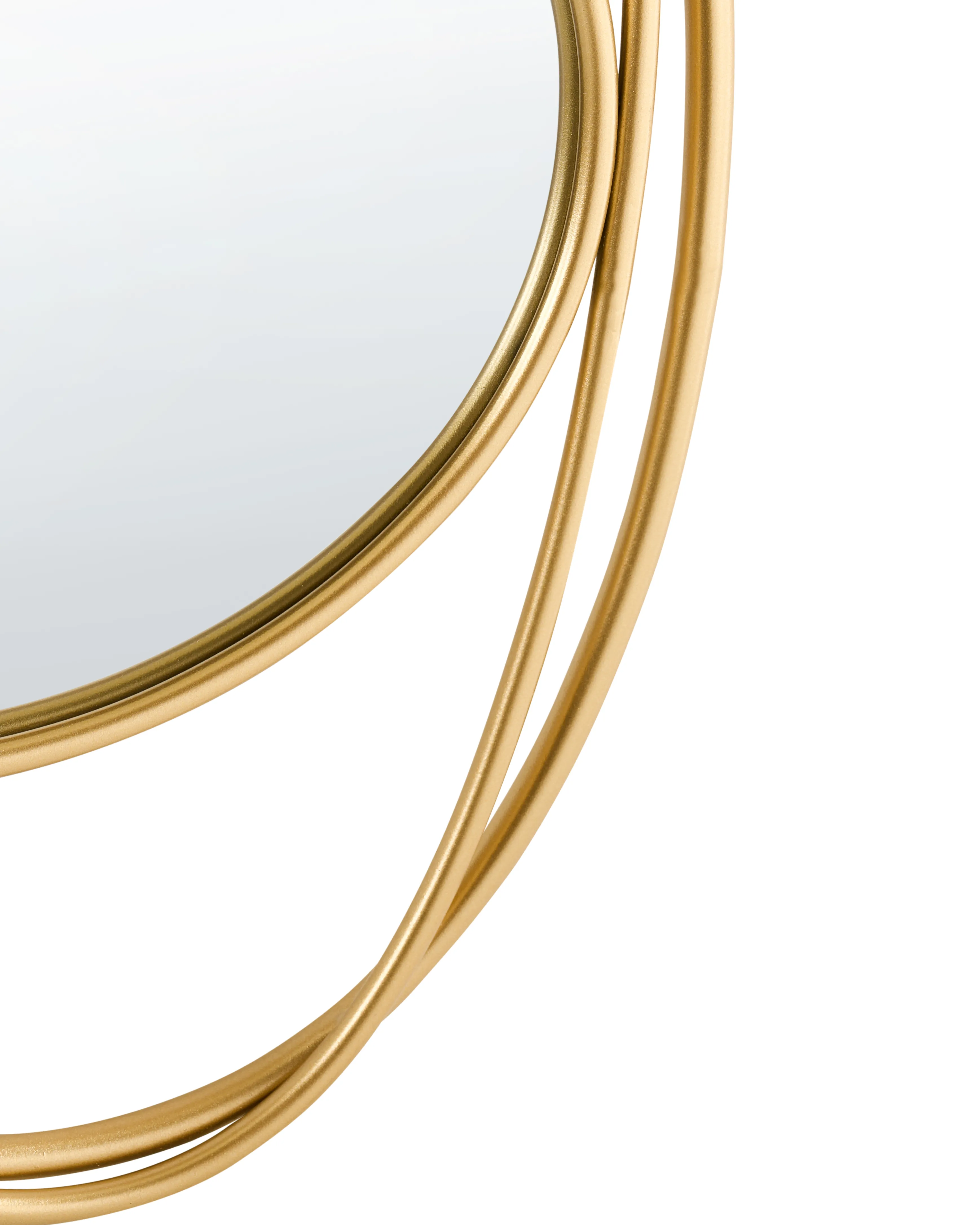 Wandspiegel COURCY 50 cm 54 cm Metaal Goud