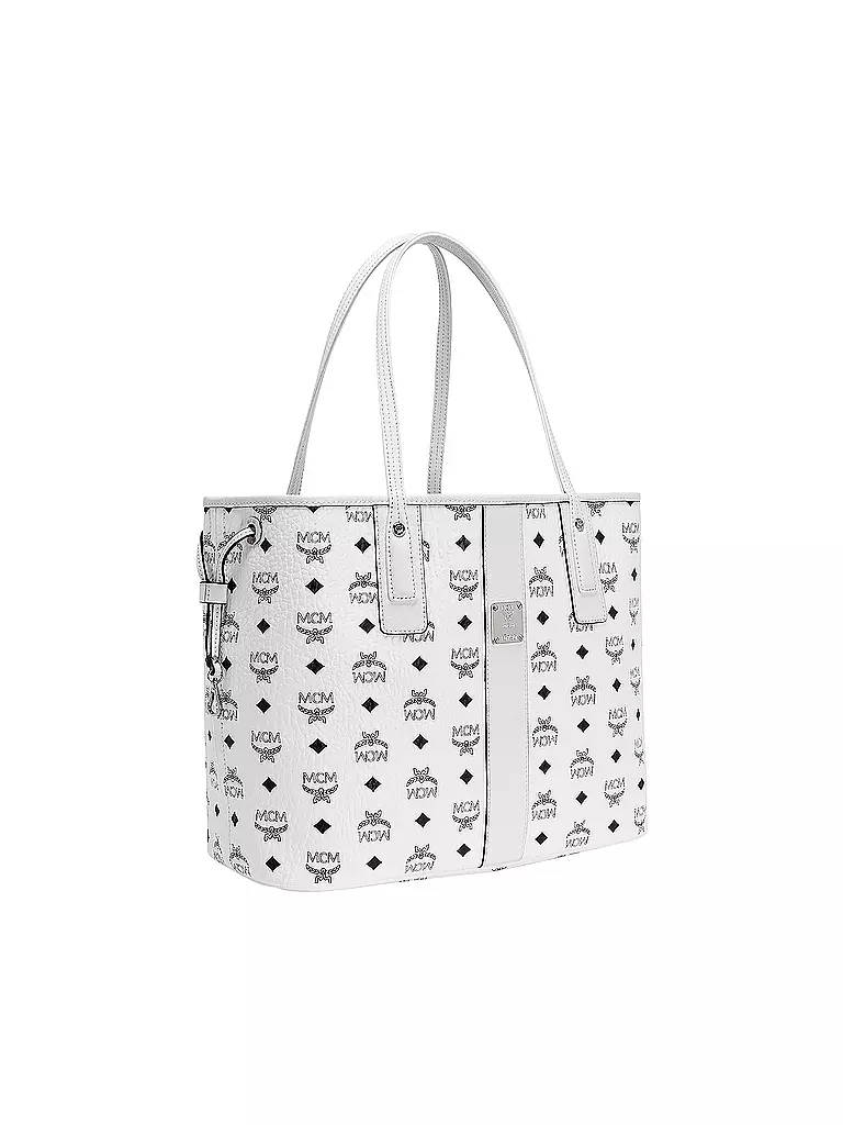 MCM Wendetasche - Shopper LIZ Medium weiss